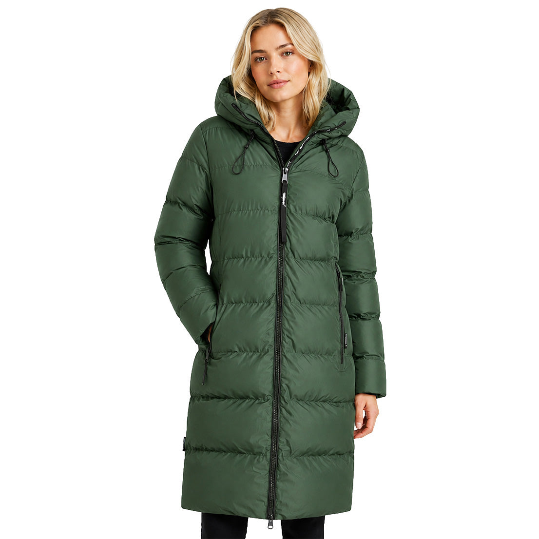 APRIL Kaporal Femme - Parka DARK GREEN a